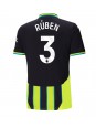 Manchester City Ruben Dias #3 Gostujuci Dres 2024-25 Kratak Rukavima